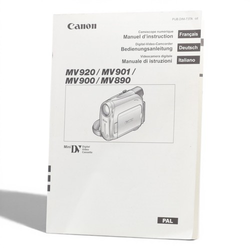 Canon mv920 mv901 mv900 mv890 - mv920,