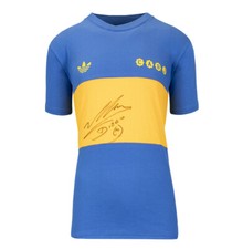 Maglia Diego Maradona firmata Boca Juniors: Home, 1981-82 maglia autografo