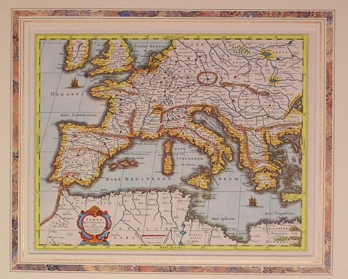 Riproduzione mappa europa - mappa,