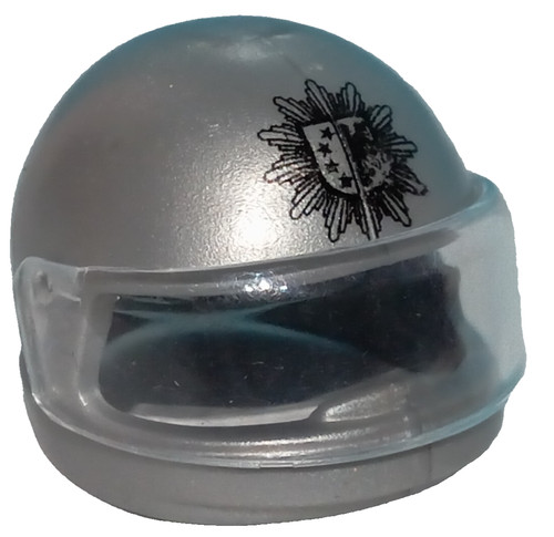 Playmobil casco grigio pilota - grigio,