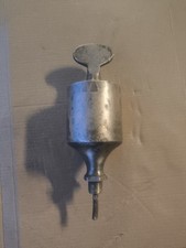 Vecchia Pompa Per Grasso A Vite Vintage In Ottone