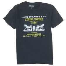 T-shirt Levi's uomo nera