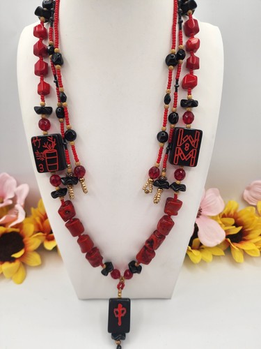 Collana artigianale vintage - collana,