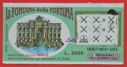 Biglietto gratta vinci la - gratta, e