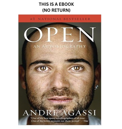 Andre agassi open an - open:,