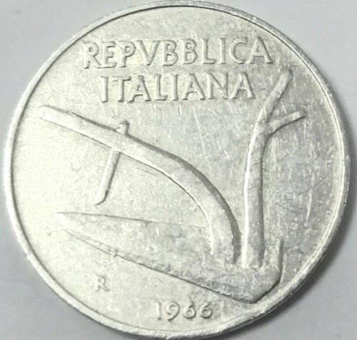 Italia moneta repubblica del - repubblica,