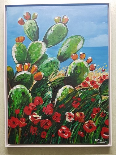 Quadro paesaggio siciliano - quadro,