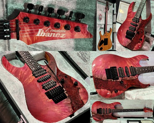 Ibanez custom jcrg2202 acero - ibanez,