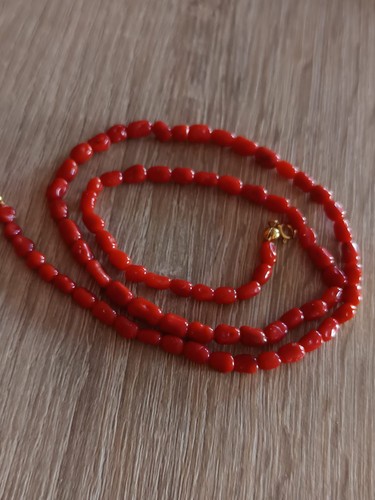 Collana corallo rosso naturale - collana,