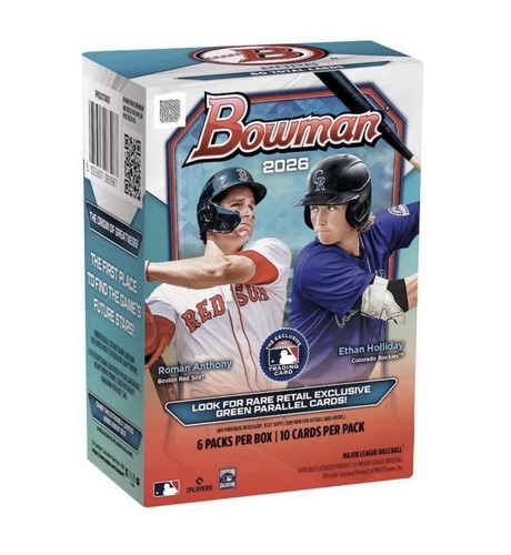 Bowman baseball value blaster - baseball,