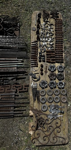 Semilavorati ferro battuto - semilavorati, in