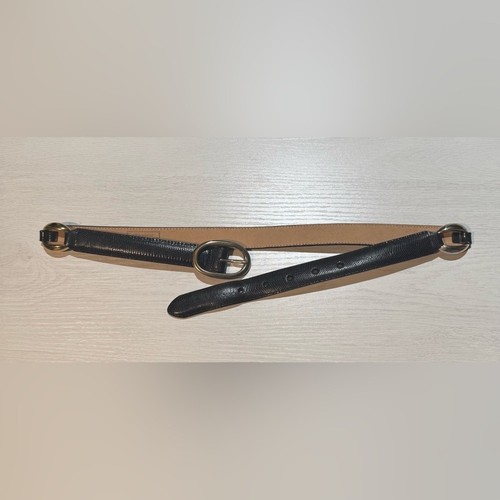 Brighton black and tan leather - and,