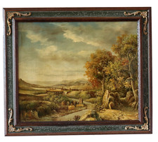 Dipinto "Paesaggio con sentiero"