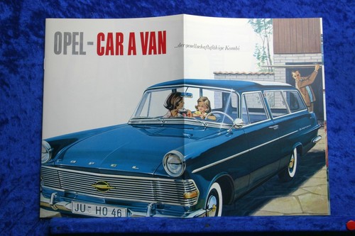 Opel rekord car van - opel, car-a-van