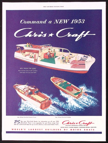 1953 chris craft boats - 1953, 50'