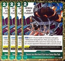 One Piece TCG - Playset di 4 -