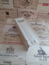 Cassetta porta vino in legno