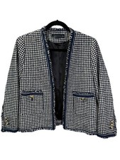 Blazer donna Zara tweed pied