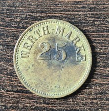 Francobollo 25 Pfennig