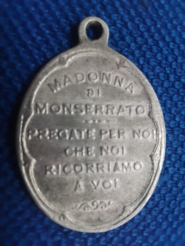Medaglia madonna monserrato - madonna,