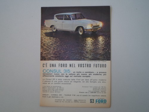 Advertising pubblicità 1961 - advertising,