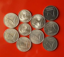 LOTTO 10 MONETE 5-10 LIRE FDC