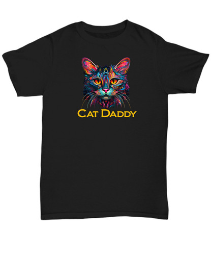 Shirt papà gatto retrò - t-shirt,