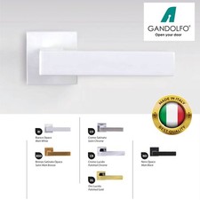 Coppia maniglie maniglia per porte interne modello TORINO in zama sei finiture