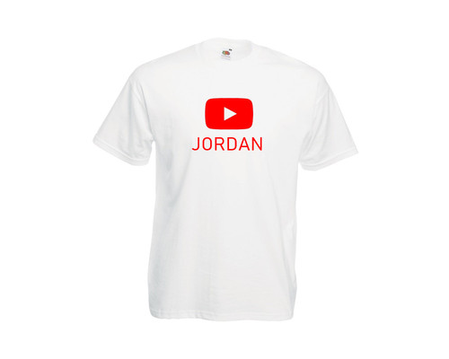 Shirt youtube personalizzata - youtube,