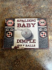 Antica scatola palline da golf