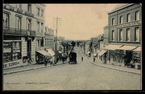 Cpa bonsecours grand rue - bonsecours,, grand´rue
