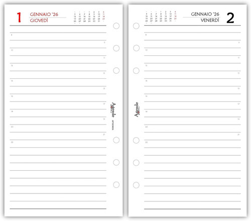 Ricambio agenda organizer - organizer, 2026