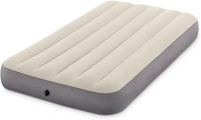 Intex Airbed Materasso Deluxe Singolo Classic Dura Beam con Tecnologia Fiber Tec