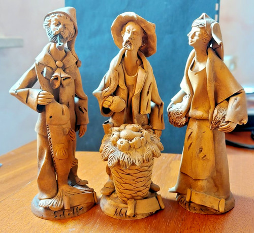 Statuette terracotta siciliana - statuette,