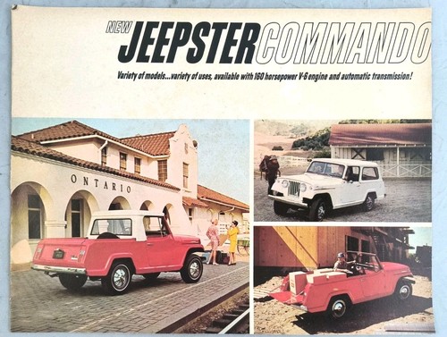Brochure vendita jeep jeepster - brochure,