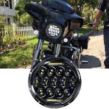 Faro proiettore led moto 7"