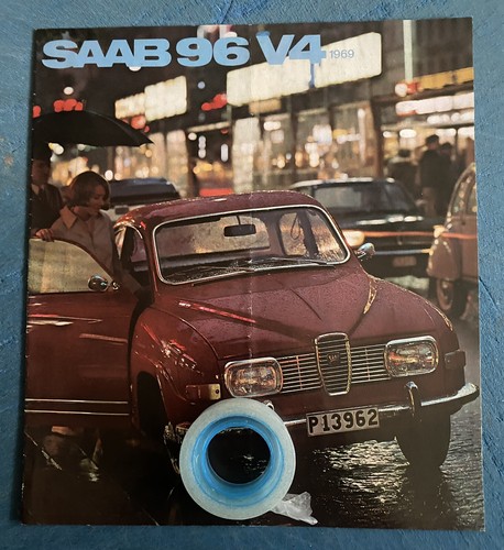 Rara originale brochure saab - originale,