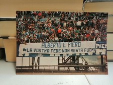 FOTOTIFO COMO-Spezia 1990/91, Fossa Lariana ultras striscione diffidati 10x15 cm