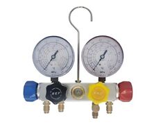 Gruppo manometrico universale a 4 vie per gas refrigerante