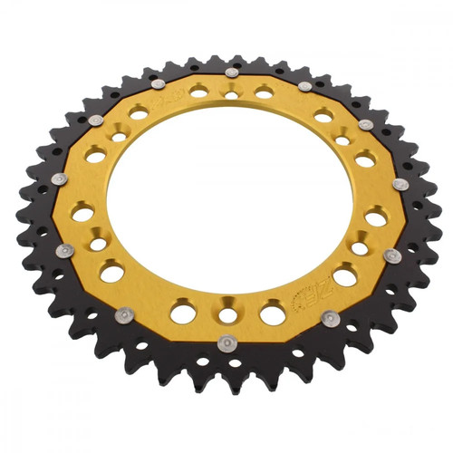 Pignone alluminio oro denti - alluminio, 45