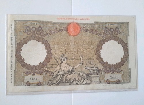 100 lire capranesi aquila - capranesi,