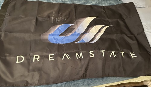 Dreamstate flag signed by - signed,