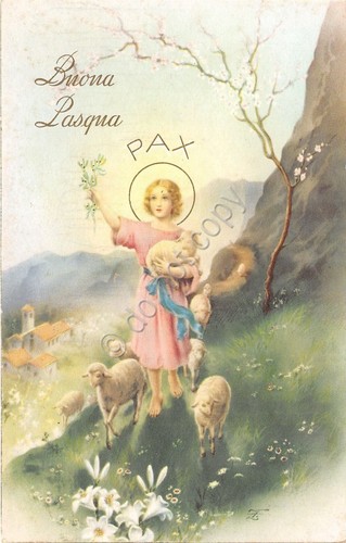Cartolina postcard buona - postcard,