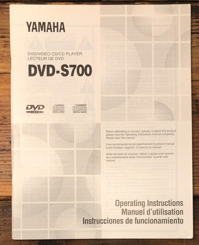 Yamaha dvd s700 lettore - cd,