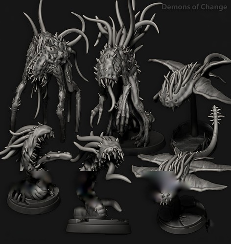 Miniature demons of - demons,