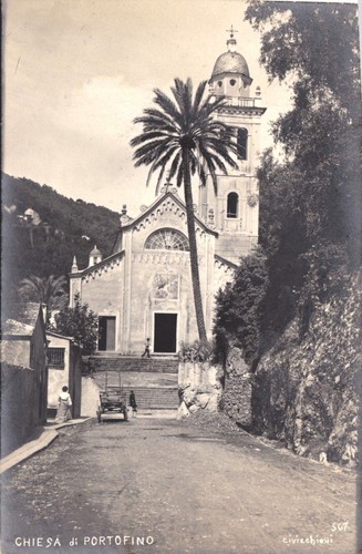 Portofino chiesa foto - la,