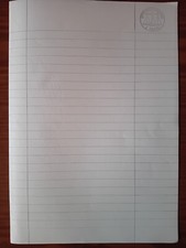 Foglio di carta bollata lire 3000 atti giudiziari anno 1989.