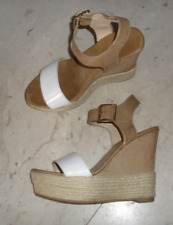 SCARPE SANDALI PRIMADONNA CON ZEPPA  IN  VERA PELLE  n. 38 PREZZO AFFARE