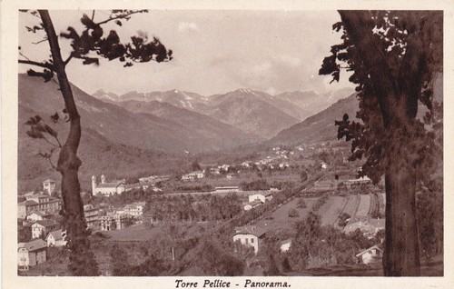 Torre pellice panorama 1934 - -,