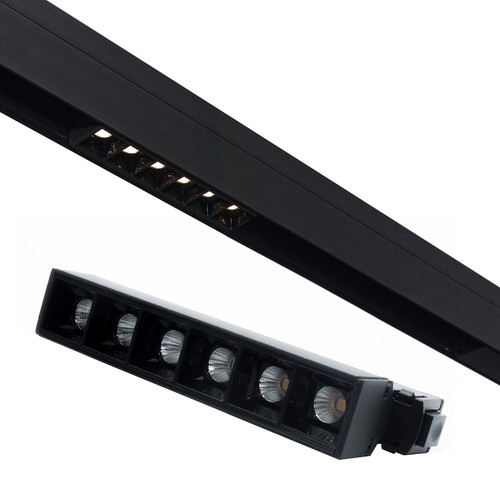 Faretto track barra led - barra, 6w